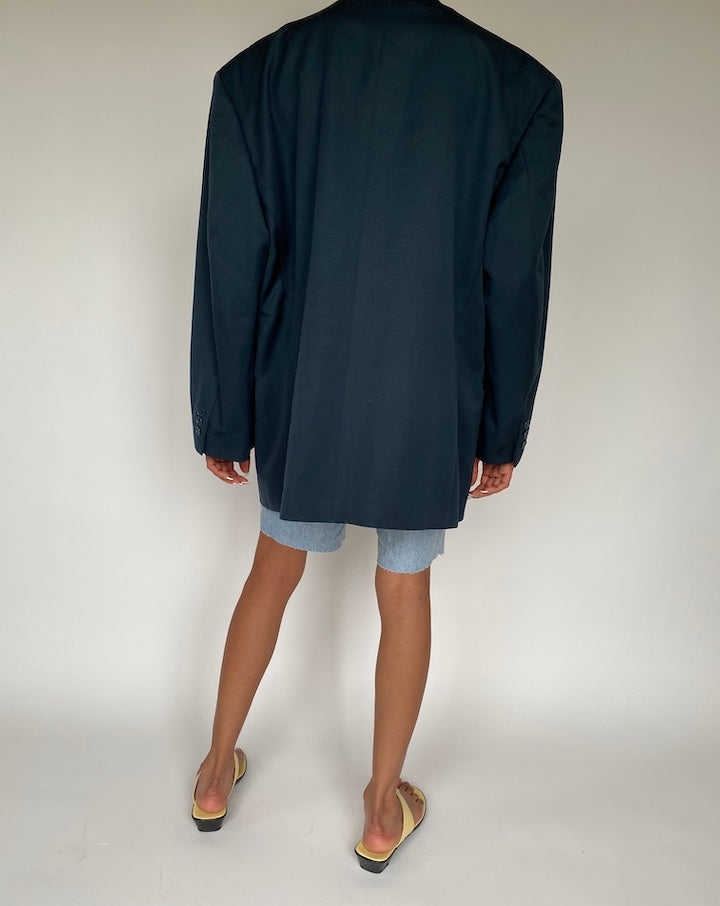 VINTAGE OVERSIZED DOUBLE BREASTED BLAZER 834-2