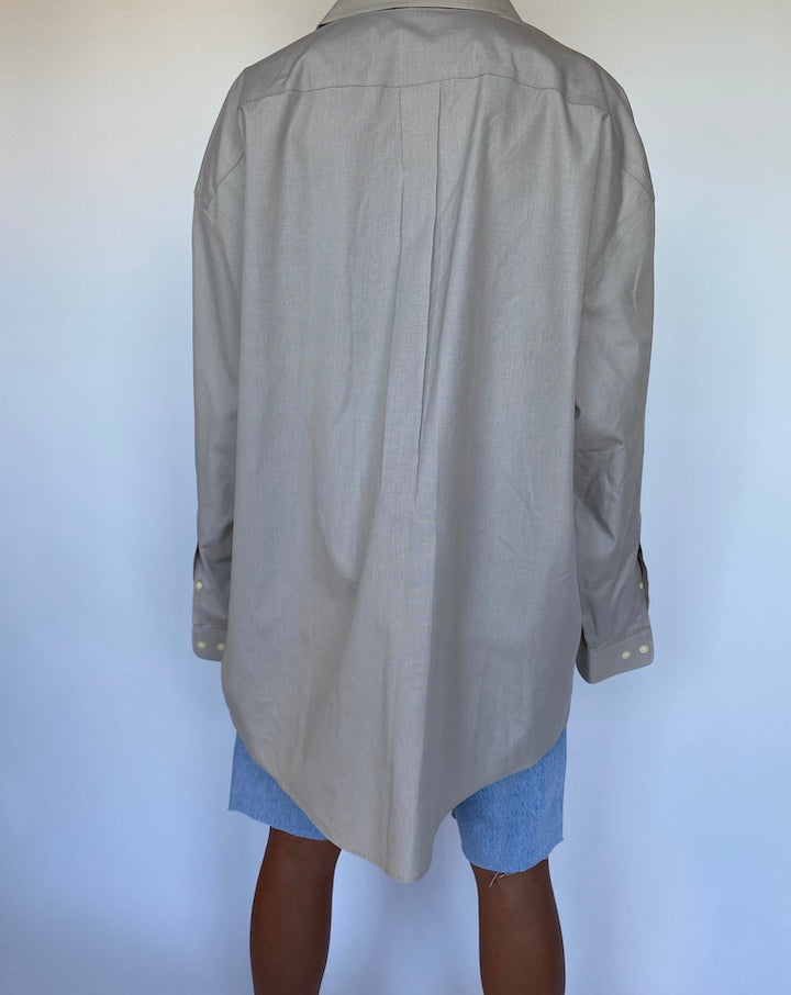 VINTAGE OVERSIZED GREY SHIRT 927-2