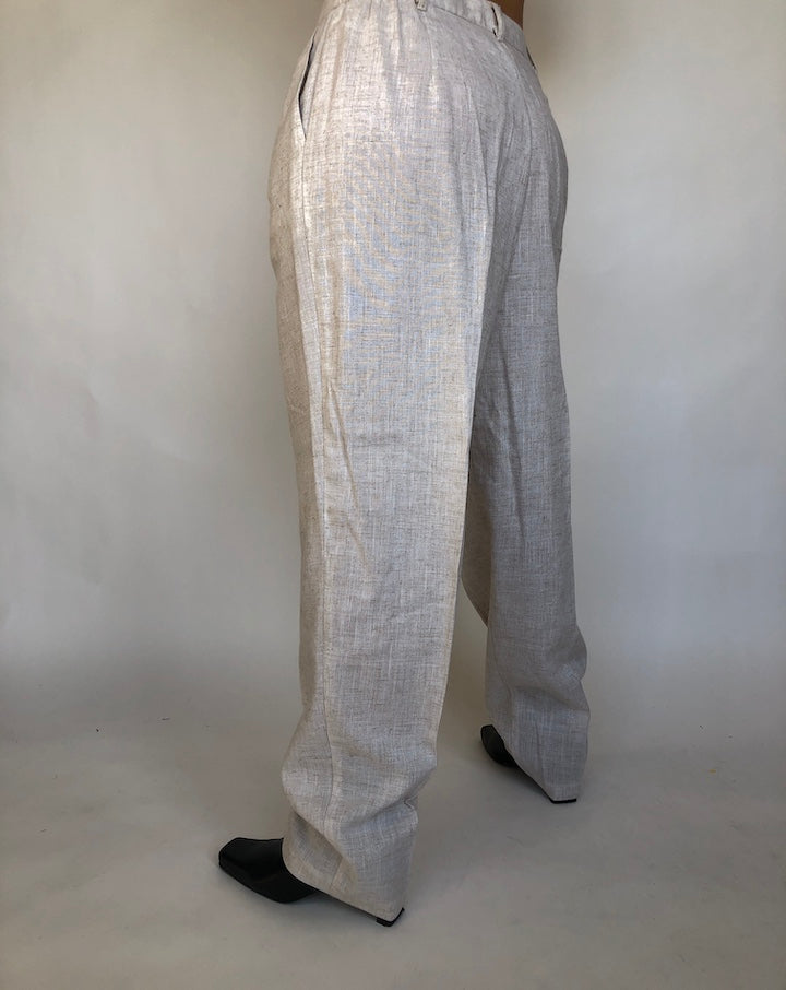 VINTAGE OVERSIZED OAT TROUSER 336-2