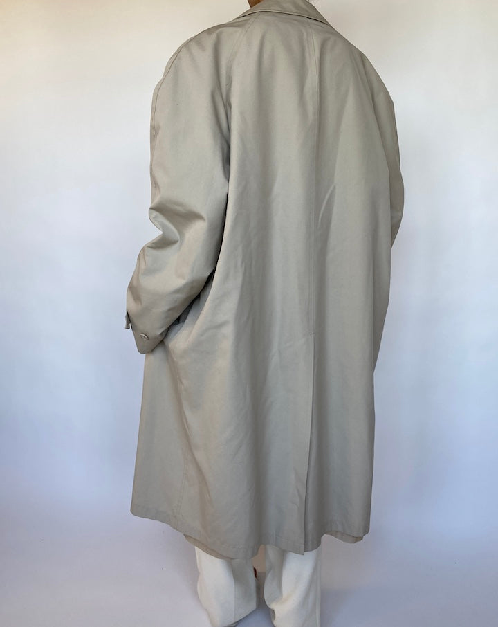 VINTAGE OVERSIZED SAGE COAT 576-2