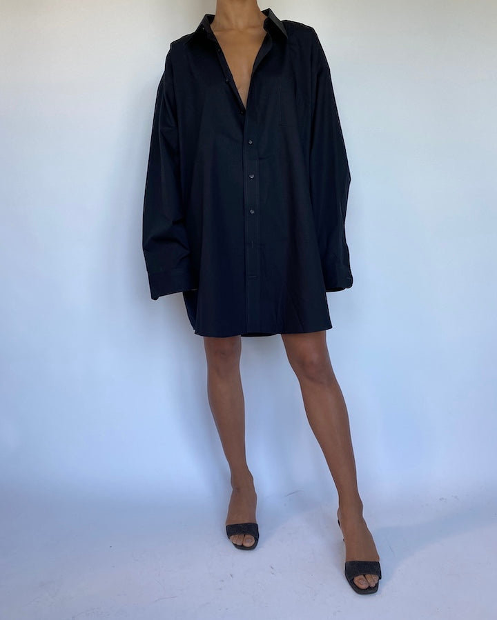 VINTAGE OVERSIZED SHIRT-DRESS 941-2