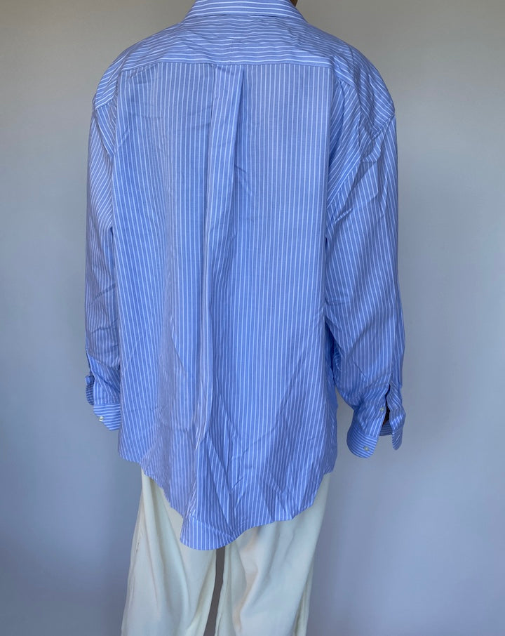 VINTAGE OVERSIZED STRIPED SHIRT 958-2
