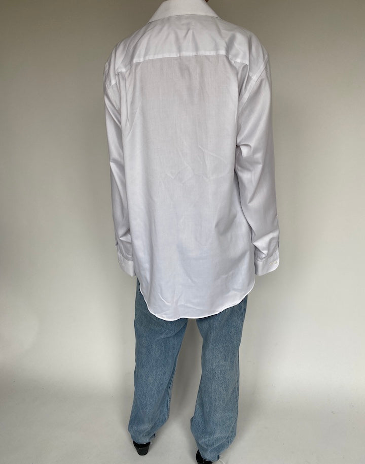 VINTAGE OVERSIZED WHITE SHIRT 1270-2