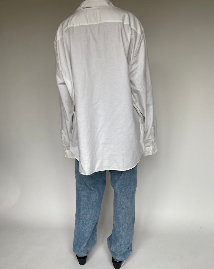 VINTAGE OVERSIZED WHITE SHIRT 1271-2