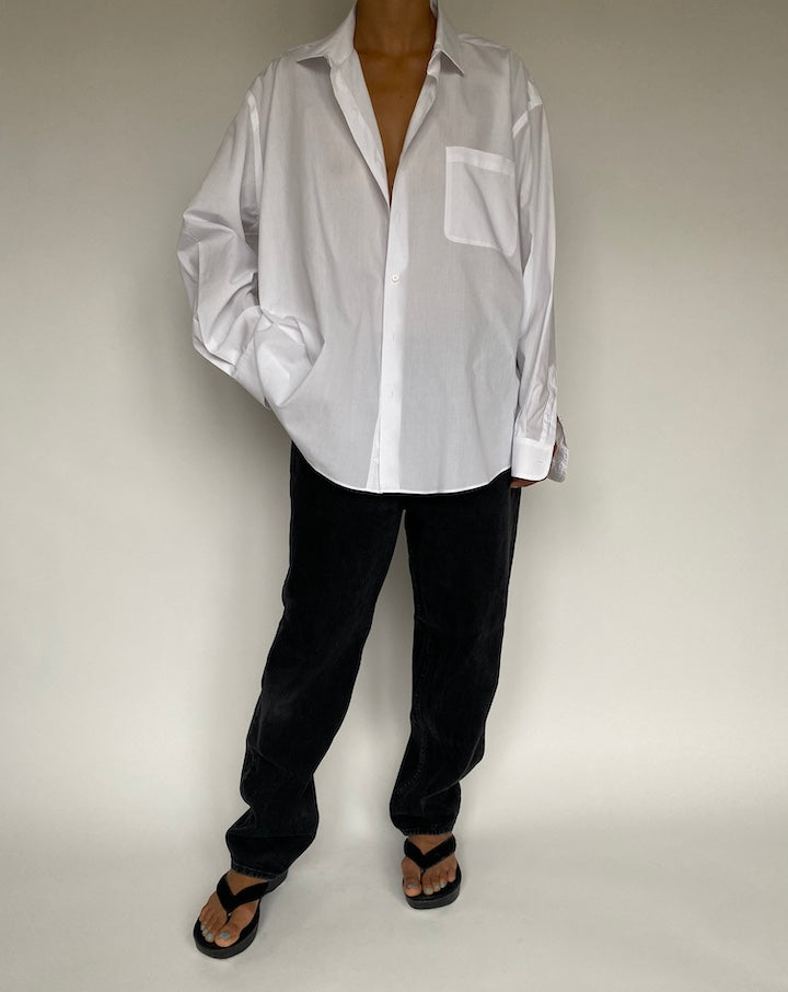 VINTAGE OVERSIZED WHITE SHIRT 1439-3