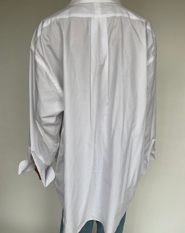 VINTAGE OVERSIZED WHITE SHIRT 719-2