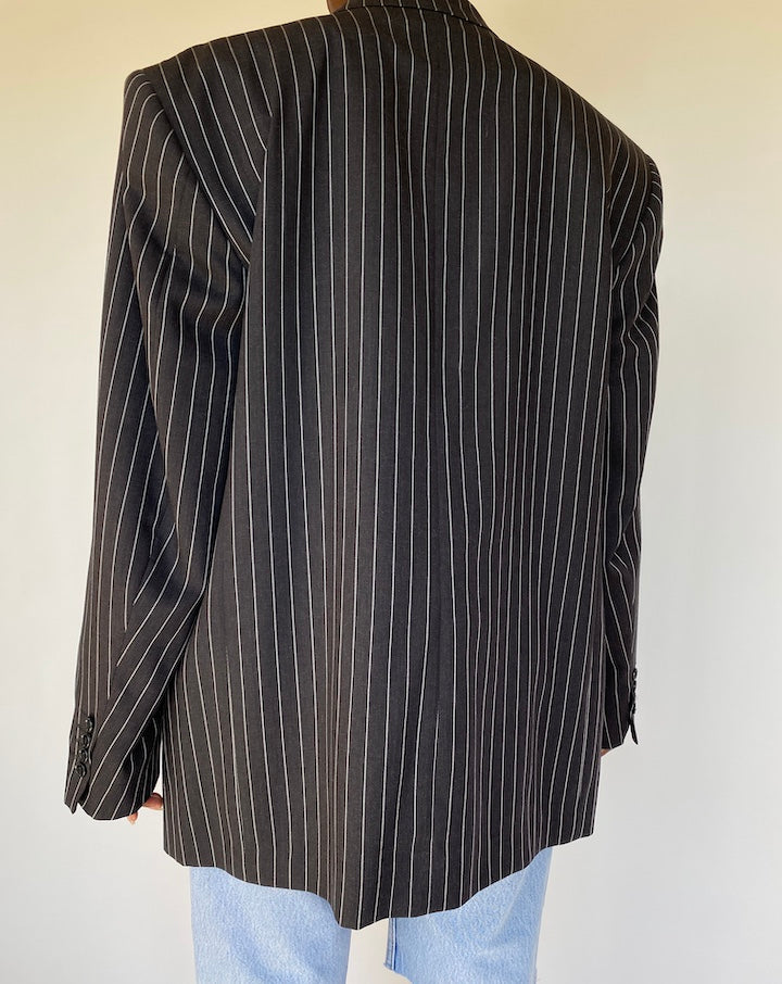 VINTAGE PINSTRIPED BLAZER 1180-2