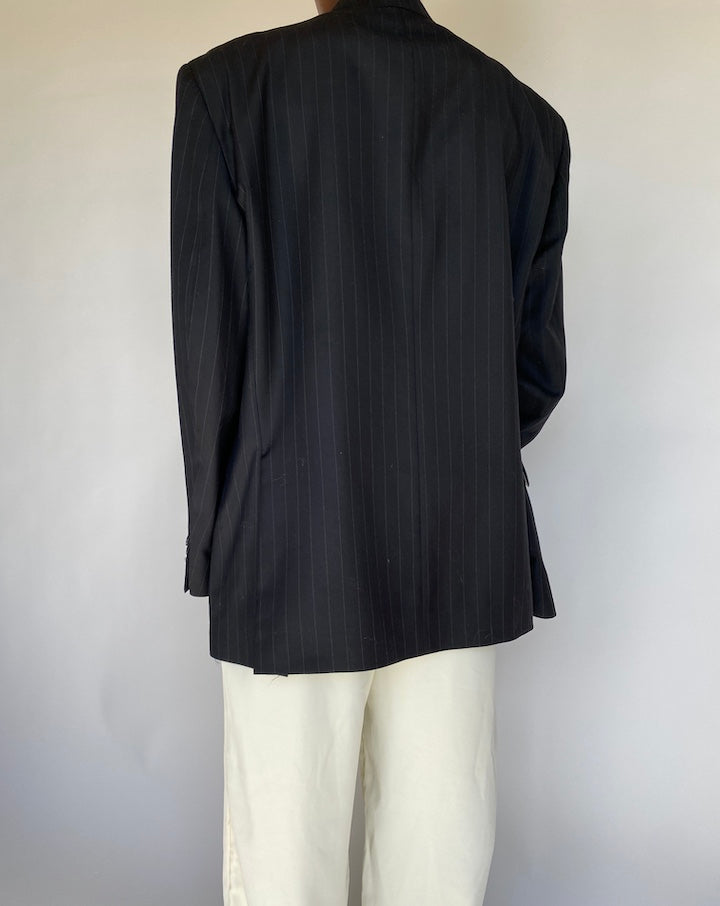 VINTAGE PINSTRIPED BLAZER 1200-2