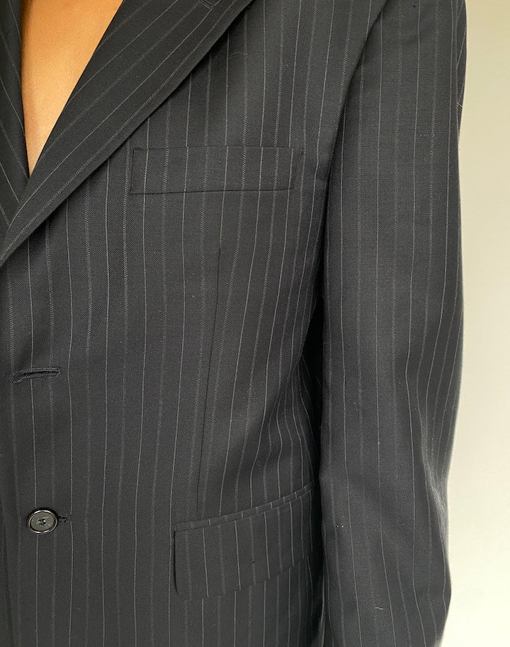VINTAGE PINSTRIPED BLAZER 1255-2