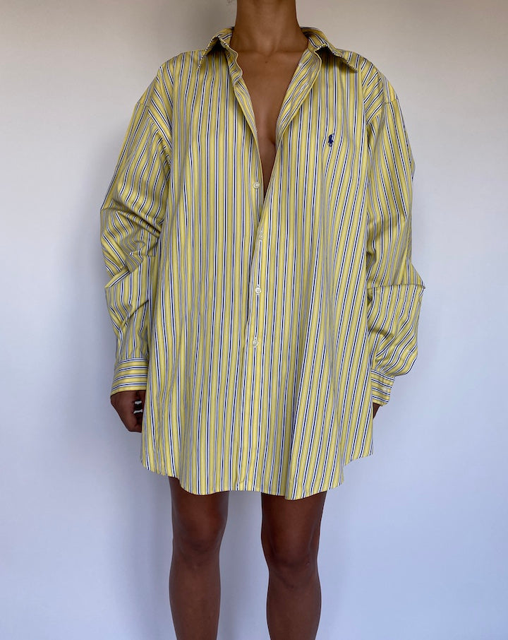 VINTAGE RALPH LAUREN SHIRT DRESS 1074-2