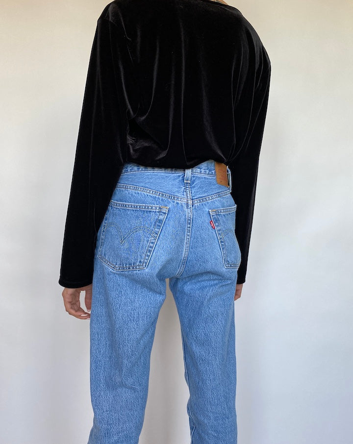VINTAGE RALPH LAUREN V-NECK TOP 02-3