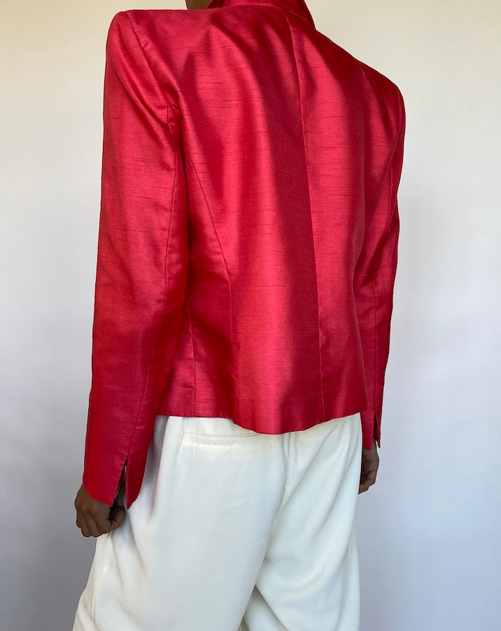 VINTAGE RED JACKET-BLAZER 710-2