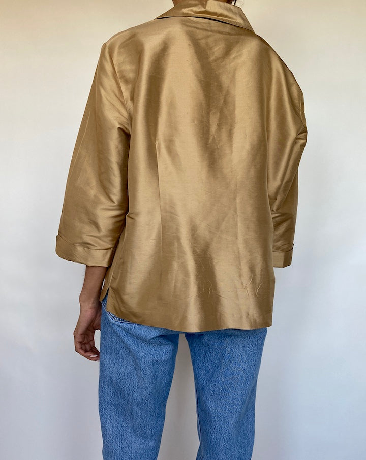 VINTAGE SILK SHIRT 603-3