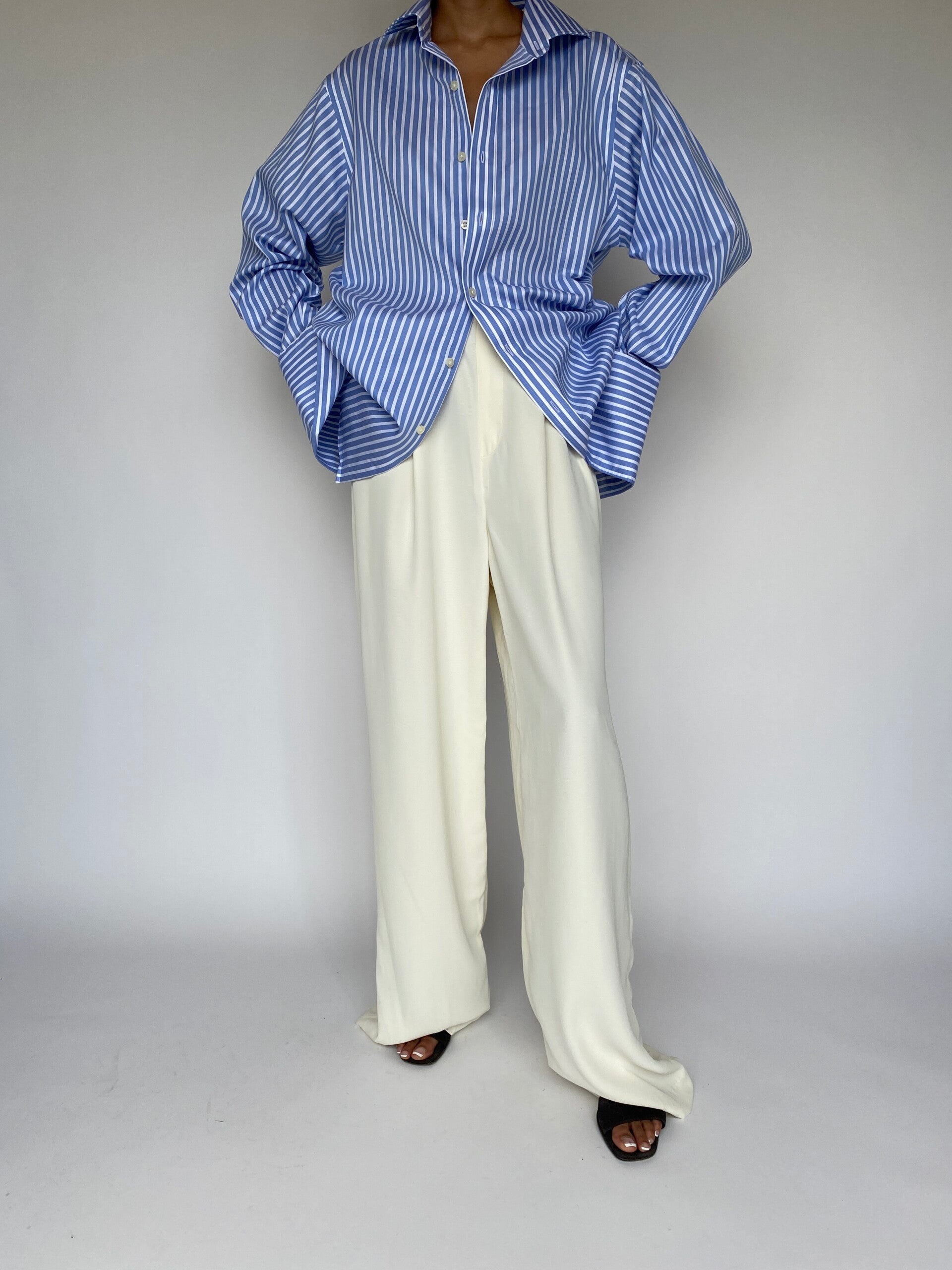 VINTAGE STRIPED MICHAEL KORS SHIRT 877-2
