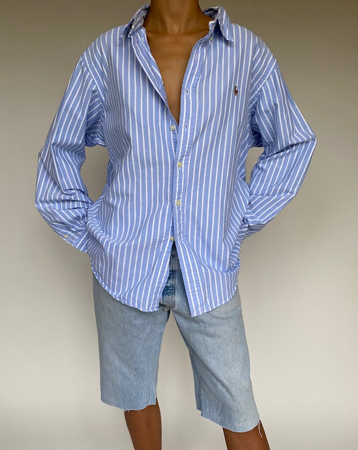 VINTAGE STRIPED RALPH LAUREN SHIRT 1012-2