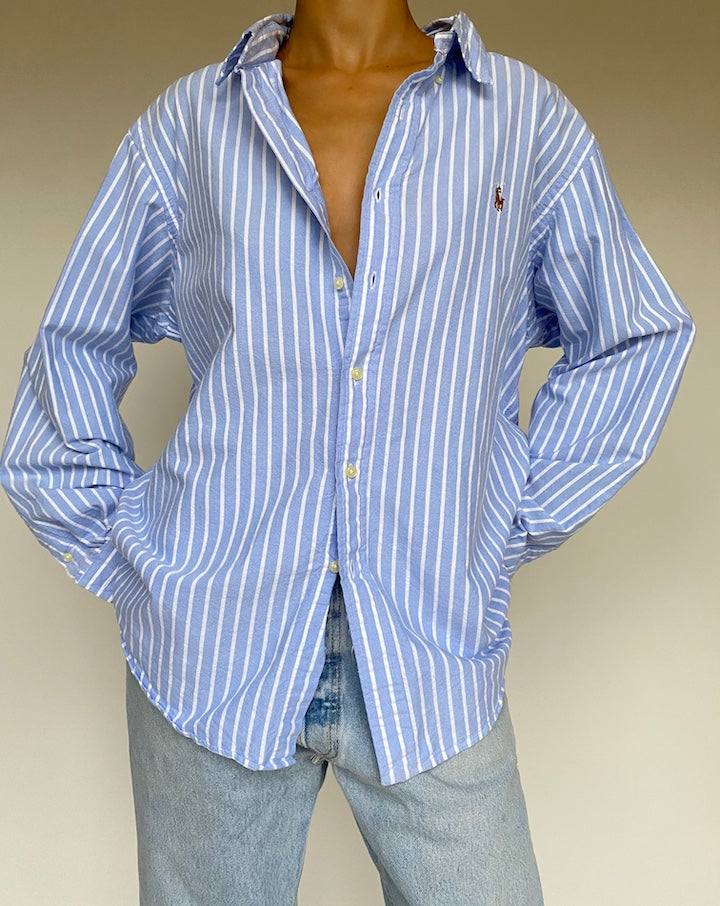 VINTAGE STRIPED RALPH LAUREN SHIRT 1012-3