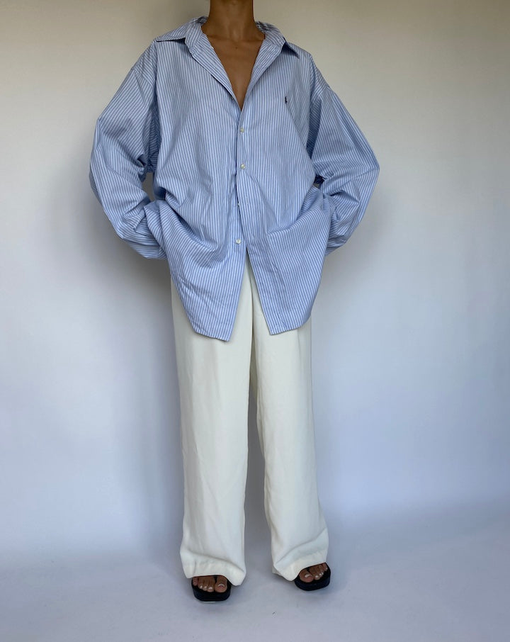 VINTAGE STRIPED RALPH LAUREN SHIRT 1092-3