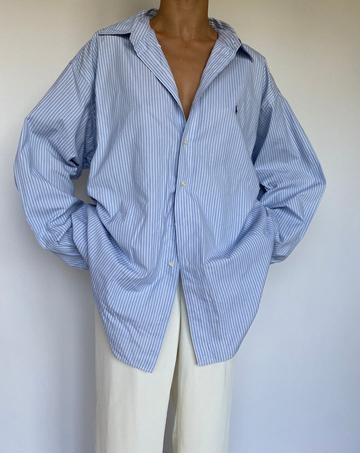 VINTAGE STRIPED RALPH LAUREN SHIRT 1092-4