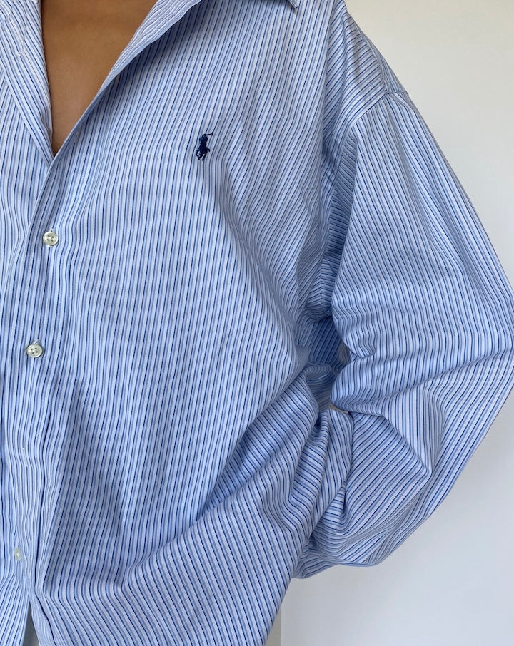 VINTAGE STRIPED RALPH LAUREN SHIRT 1092-5