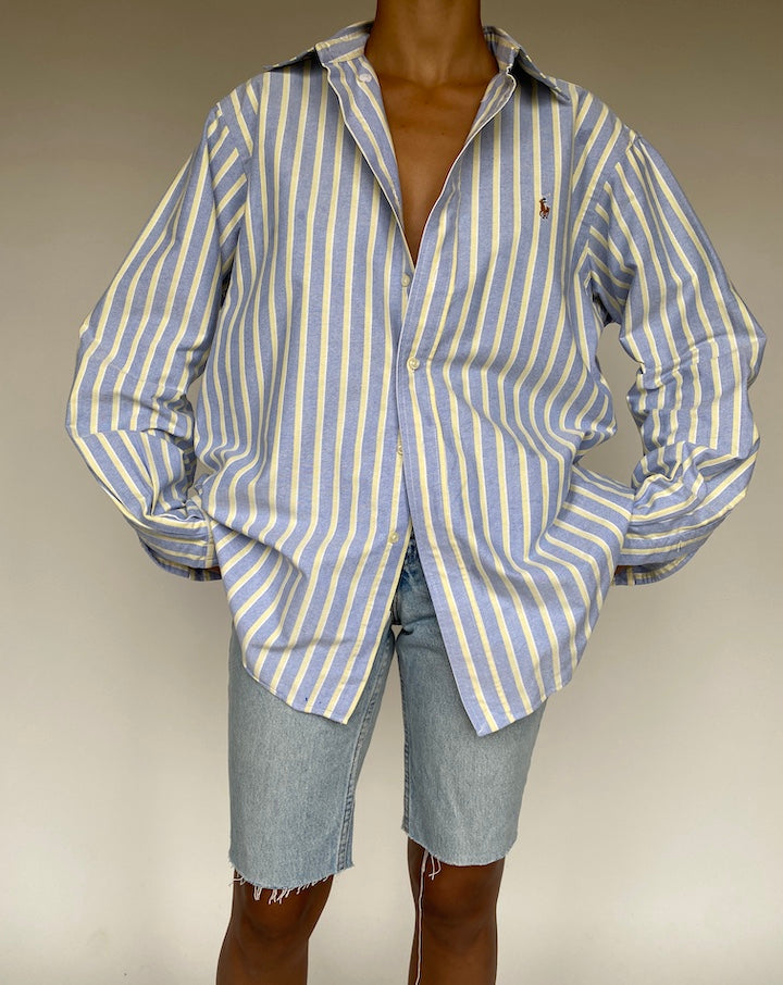 VINTAGE STRIPED RALPH LAUREN SHIRT 1238-4