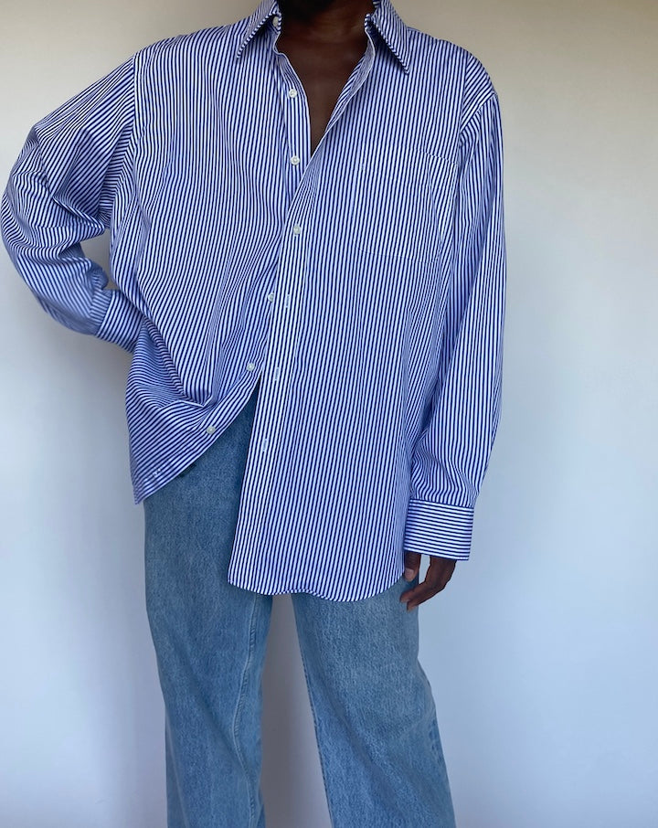 VINTAGE STRIPED RALPH LAUREN SHIRT 1309-3