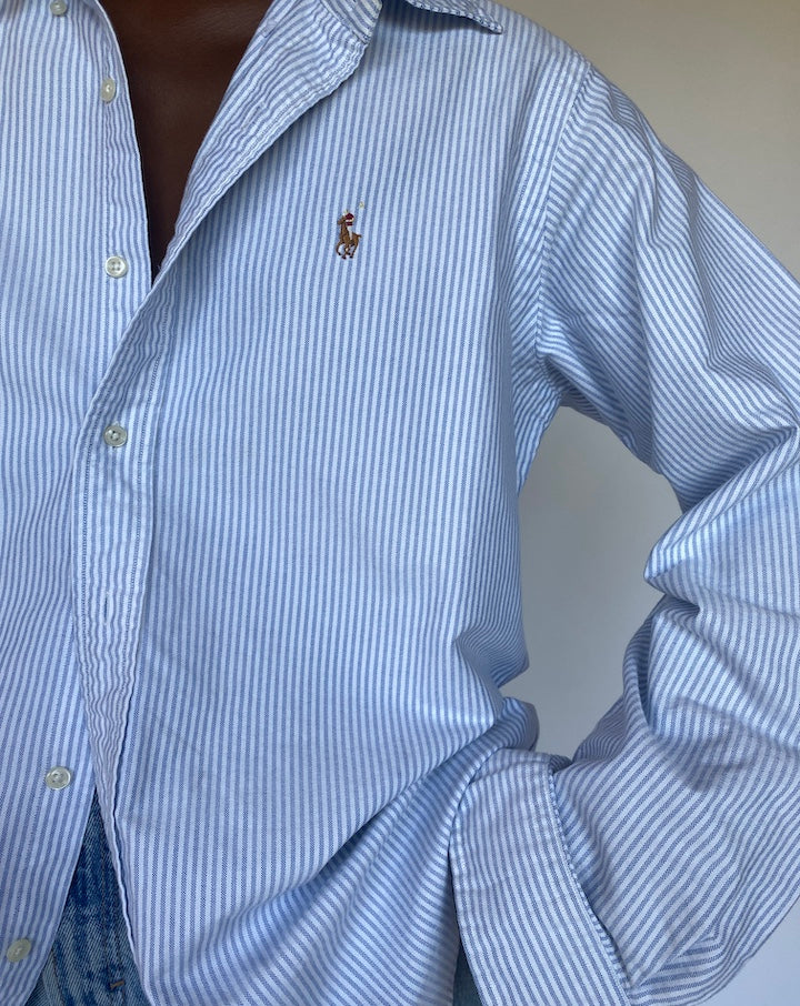 VINTAGE STRIPED RALPH LAUREN SHIRT 1316-3