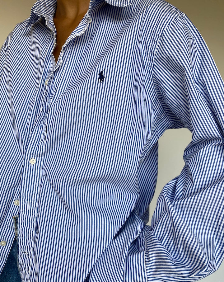 VINTAGE STRIPED RALPH LAUREN SHIRT 1355-2