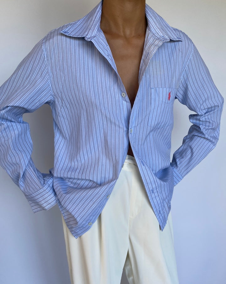 VINTAGE STRIPED RALPH LAUREN SHIRT 961-2