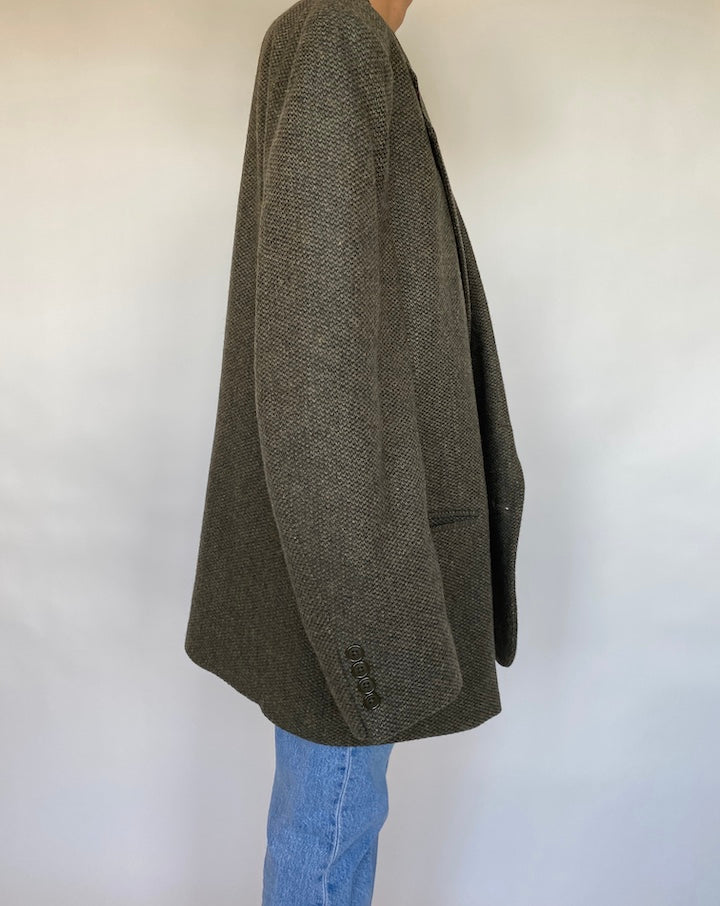 VINTAGE TWEED BLAZER 598-3