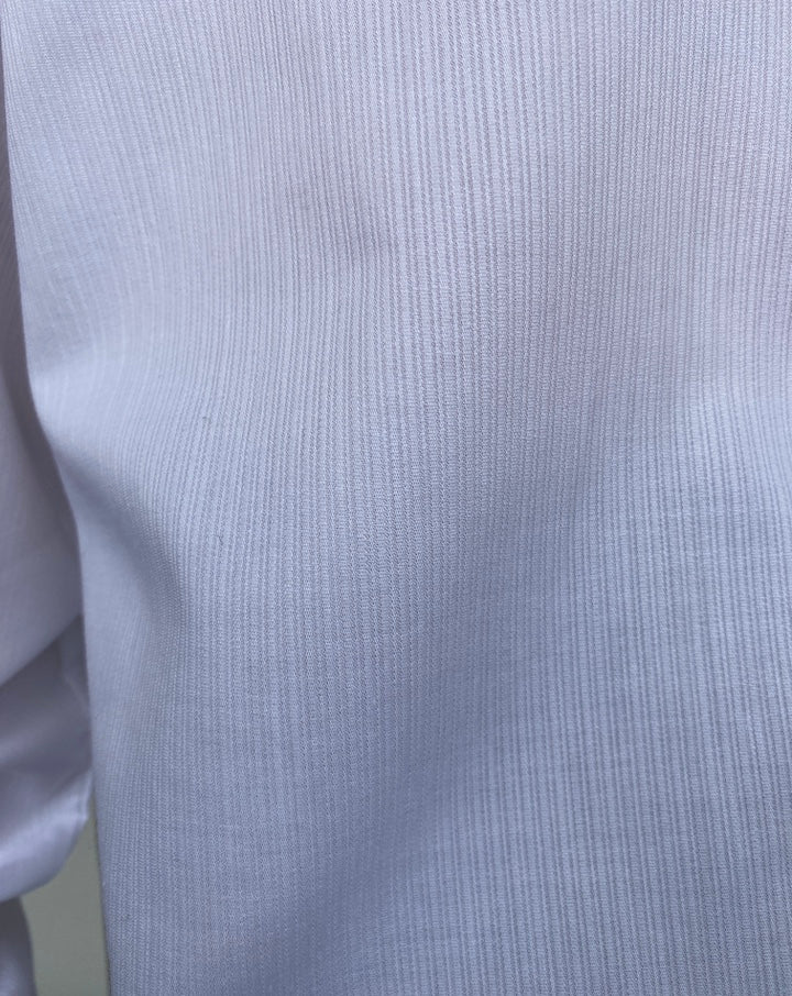 VINTAGE WHITE BUTTON DOWN OVERSIZED SHIRT 470-5