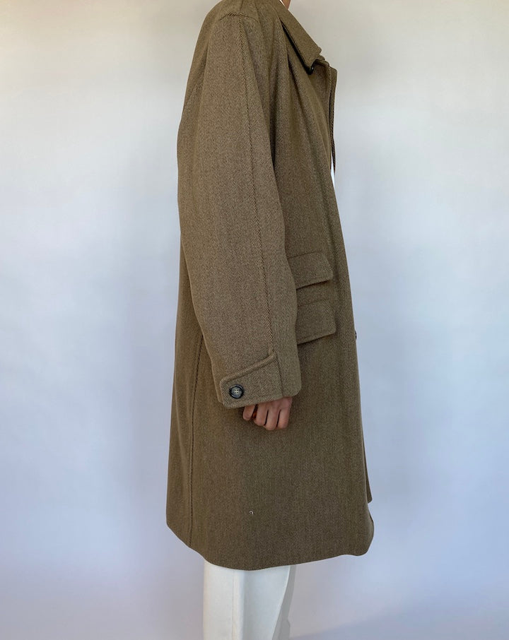 VINTAGE WOOL MIX COAT 569-3