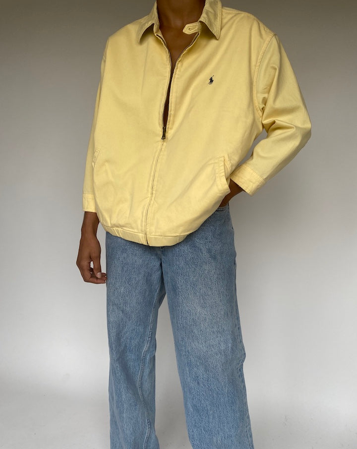 VINTAGE YELLOW RALPH LAUREN JACKET 1274-3