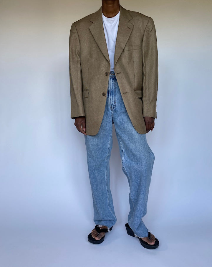 VINTAGE BEIGE BLAZER 3524