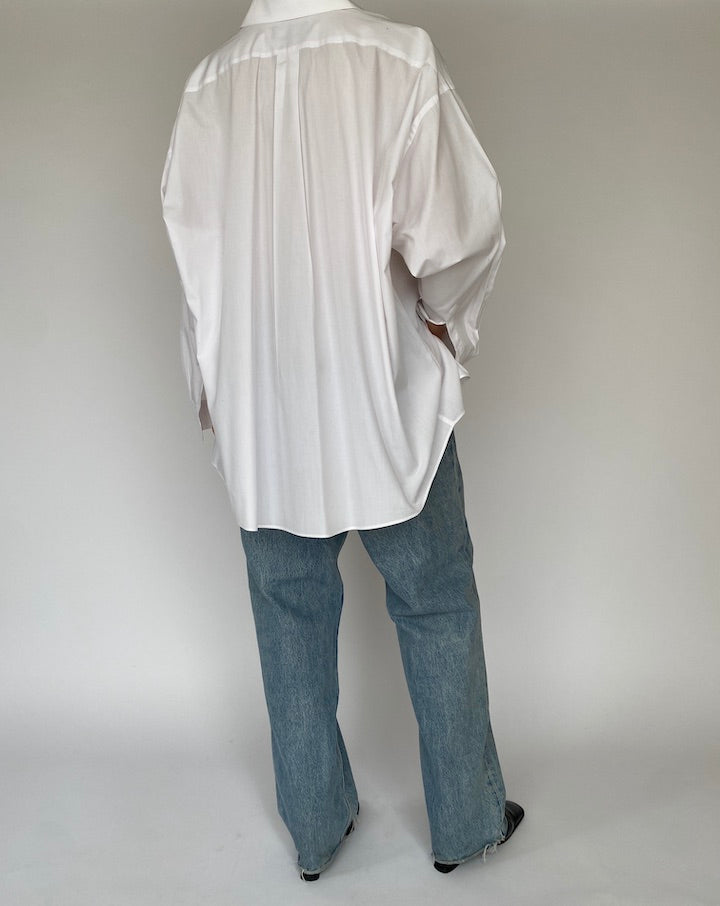 Vintage Oversized White Shirt 5314