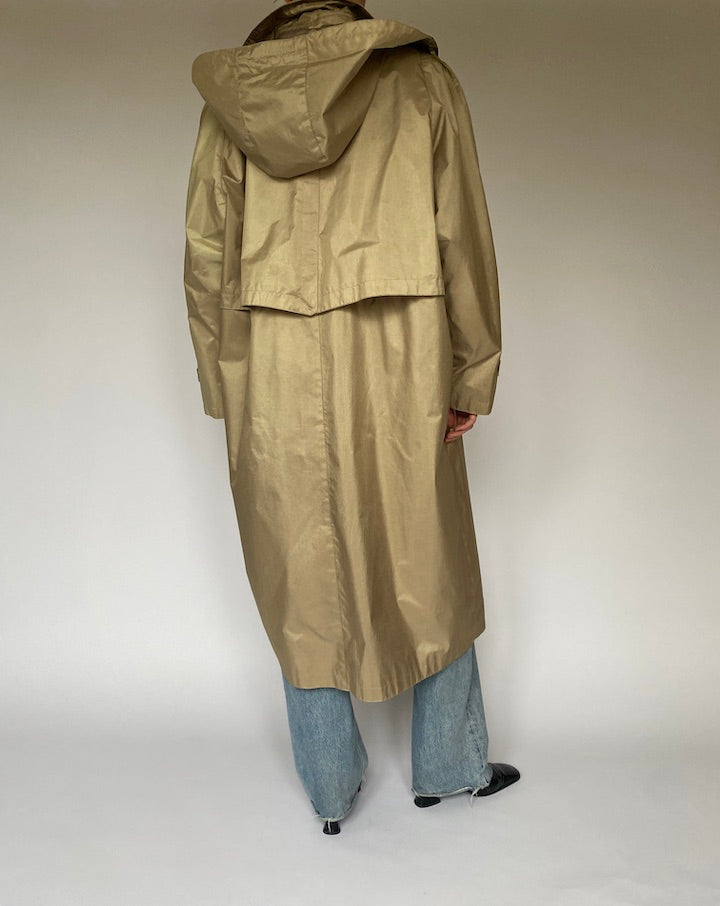 Vintage Long Beige Coat 5327