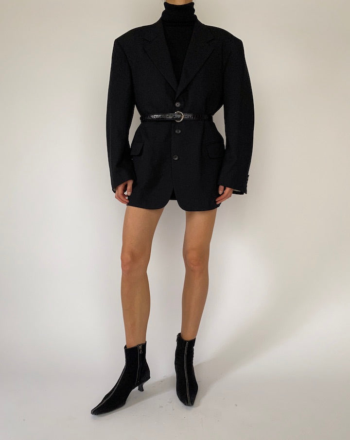 Vintage Black Blazer 5298