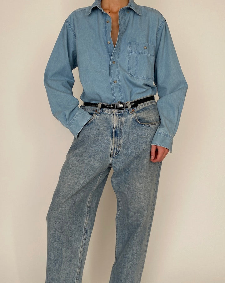 Vintage Wrangler Denim Shirt 5257