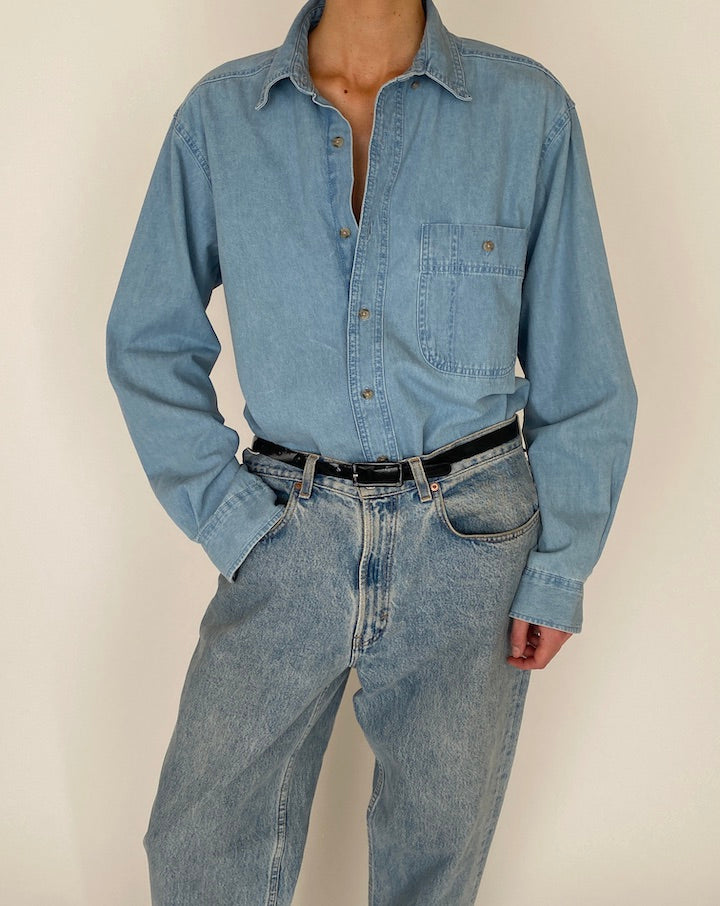 Vintage Wrangler Denim Shirt 5257