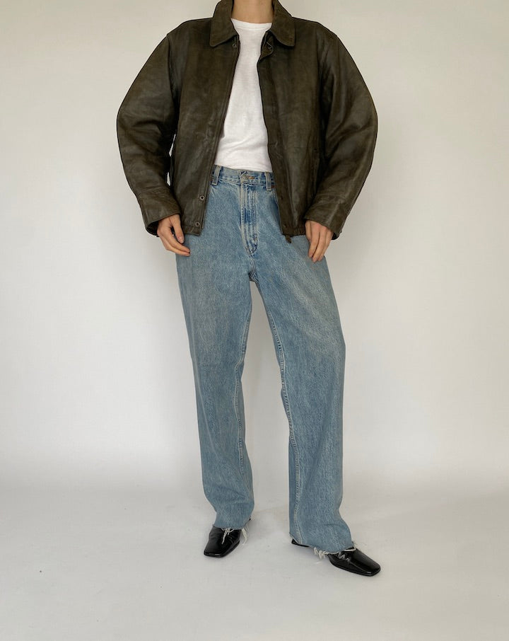 Vintage Leather Jacket 5369