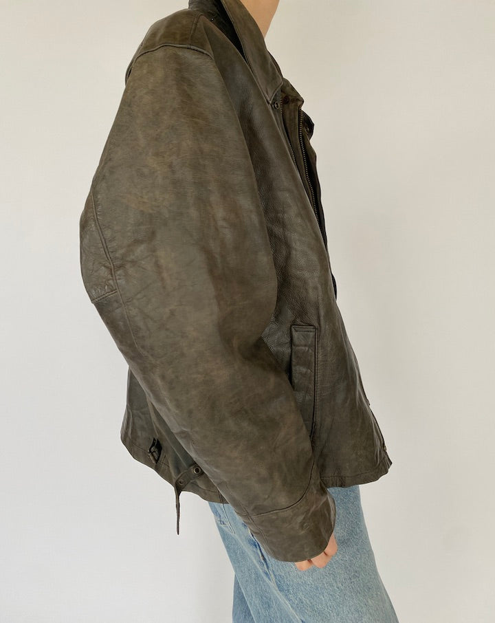 Vintage Leather Jacket 5369