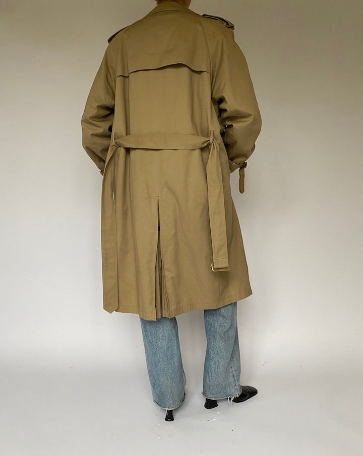 Vintage Beige Trench Coat 4765
