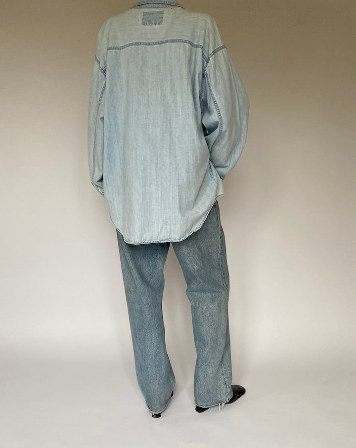 Vintage Oversized Denim Levis Shirt 5316