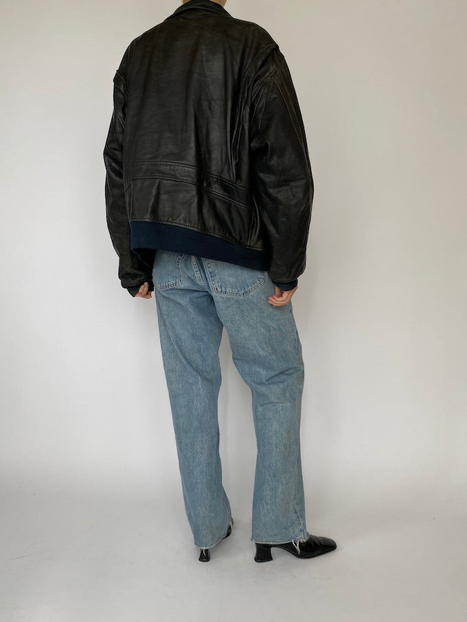 Vintage leather jacket 5471