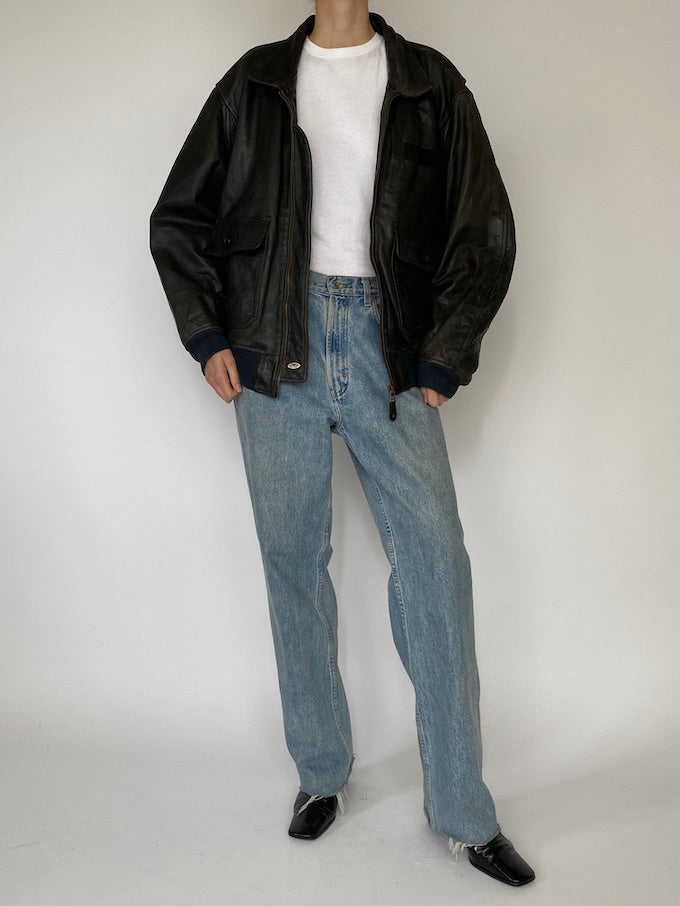 Vintage leather jacket 5471