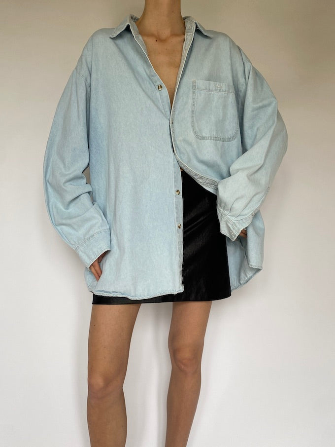 Vintage oversized denim shirt 5513
