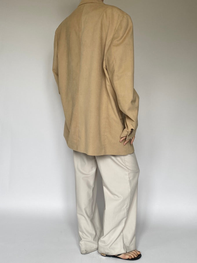 Vintage oversized beige blazer 5580
