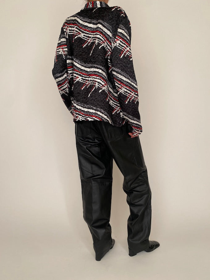 Vintage wrinkle-effect blouse 4600