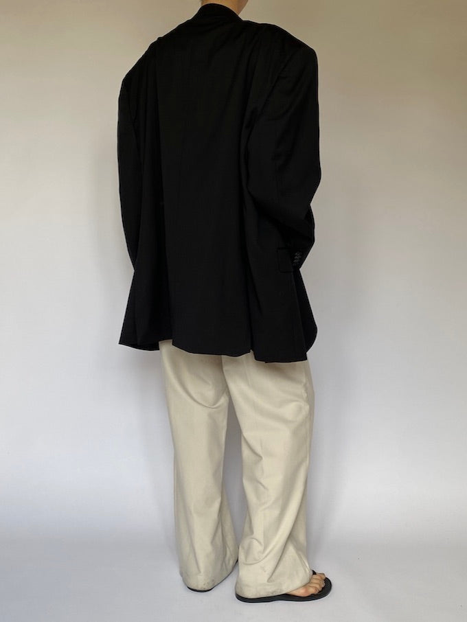 Vintage oversized blazer in black 5553