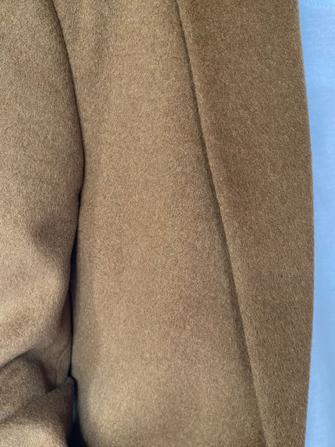 Vintage oversized cashmere blazer in brown 00008