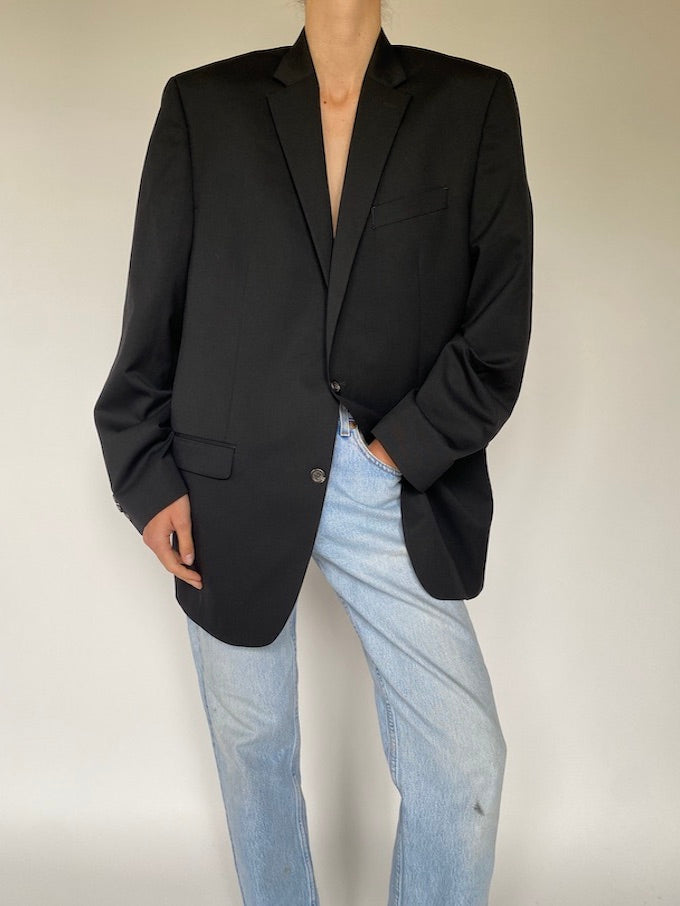 Vintage blazer in black 5614